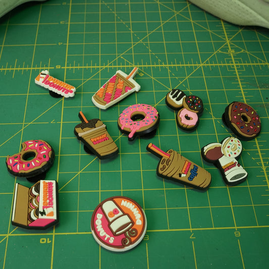 Donuts and Coffee Charms